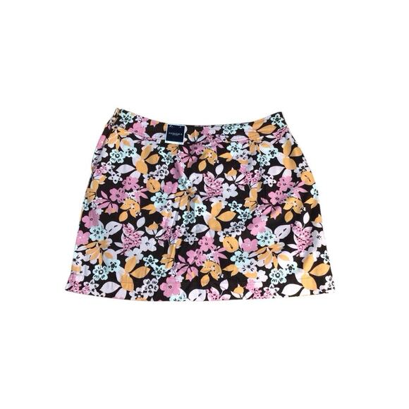 SONOMA Life+Style Women's Size 14 Summer Floral 100% Cotton Skort NWT - Picture 2 of 8
